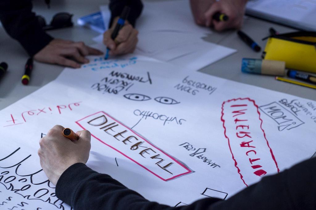 Organized workspace with lifestyle planning materials