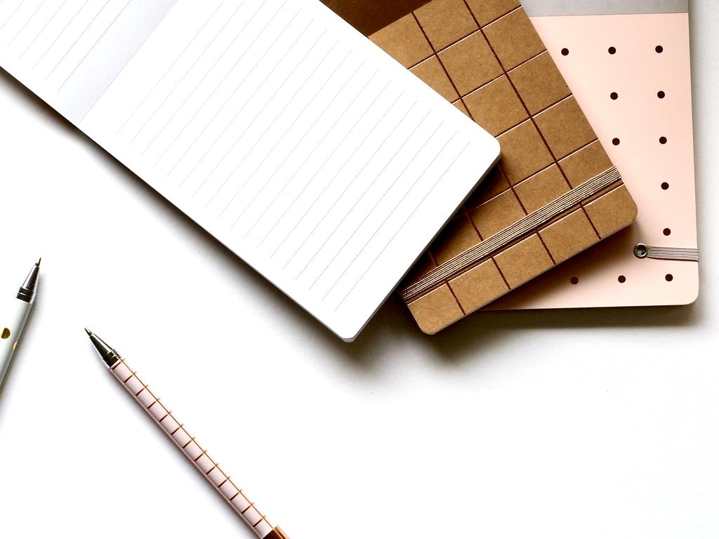 Modern office environment with organized workspace and productivity tools