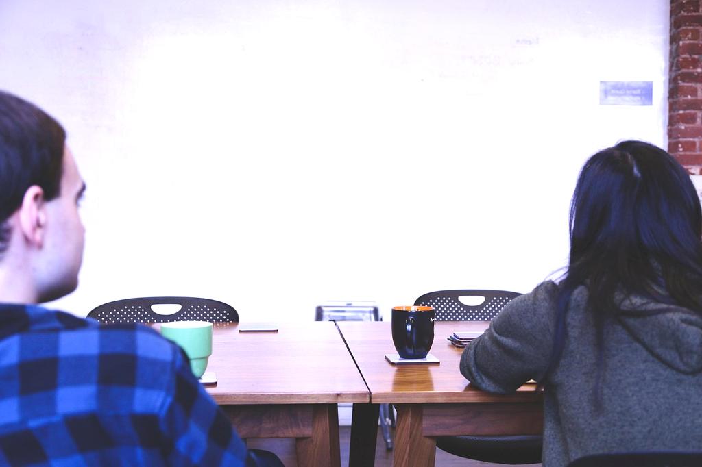 Community members collaborating in a meeting